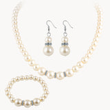 Simulated Pearl Jewelry Set