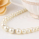 Simulated Pearl Jewelry Set