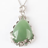 Crystal Water Drop Necklace - 10 Colors