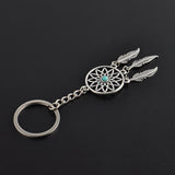 Silver Dream Catcher Tone Key Chain