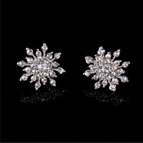 Snow Flake Earrings - 2 Colors