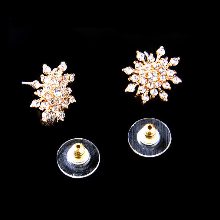 Snow Flake Earrings - 2 Colors