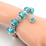 Royal Crown Pendant Bracelet - 6 Colors