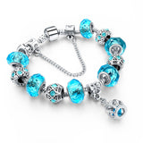 Royal Crown Pendant Bracelet - 6 Colors