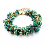 Crystal Stones Friendship Bracelet - 4 Colors