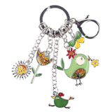 Alloy Fish Chicken Marvel Key Chain - 6 Colors