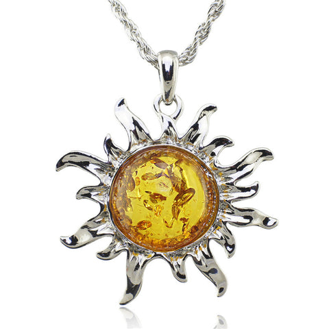 Sun  Necklace - 3 Colors