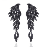Eagle Crystal Bridal Drop Earrings - 4 Colors