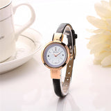 Round Quartz Analog Bracelet Watch - 5 Colors