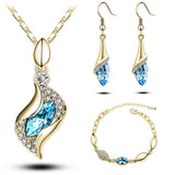 Budding Flower Jewelry Set - 17 Colors