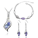 Budding Flower Jewelry Set - 17 Colors