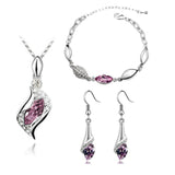 Budding Flower Jewelry Set - 17 Colors