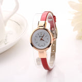 Round Quartz Analog Bracelet Watch - 5 Colors