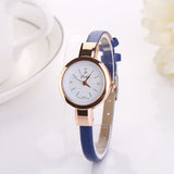 Round Quartz Analog Bracelet Watch - 5 Colors