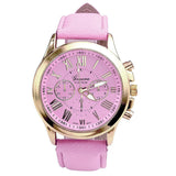Big Dial Hour Analog Watch - 4 Colors