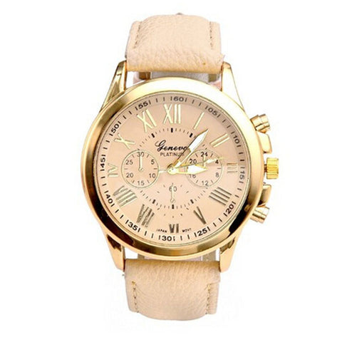 Big Dial Hour Analog Watch - 4 Colors